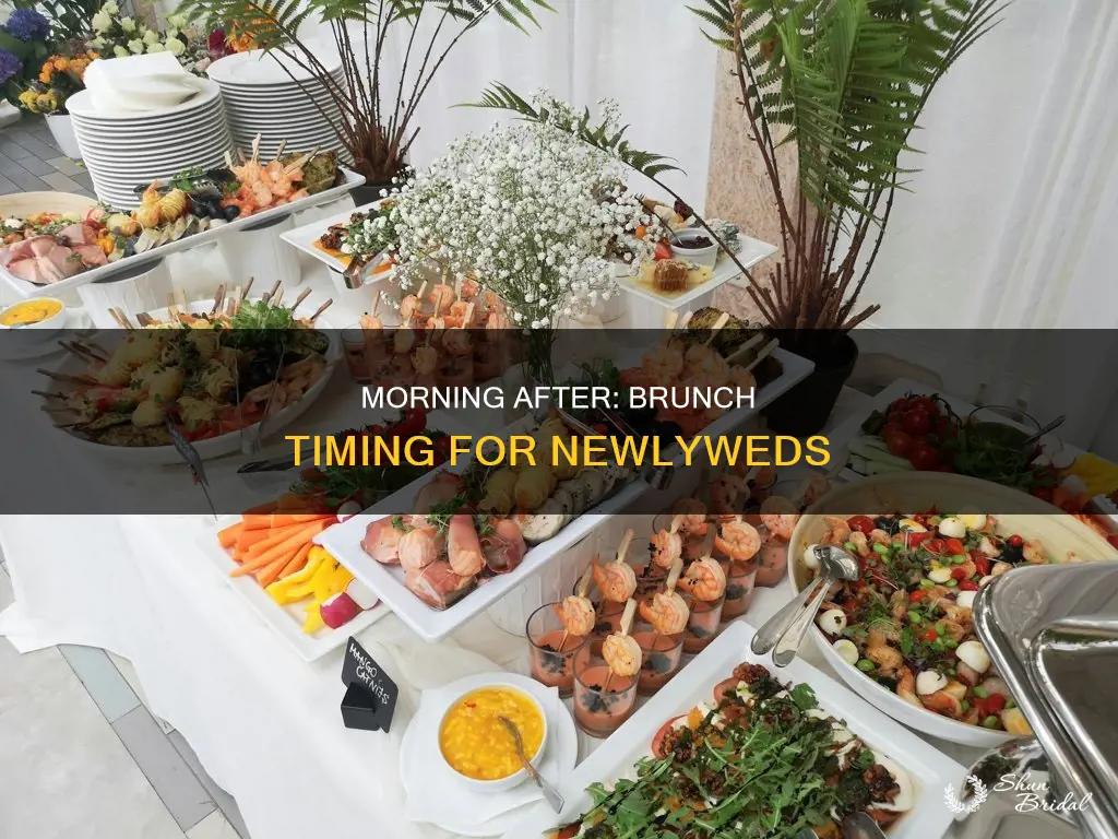 what is a typical time for after wedding brunch