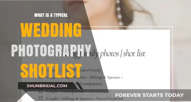 Essential Wedding Photography Shot List for Your Big Day
