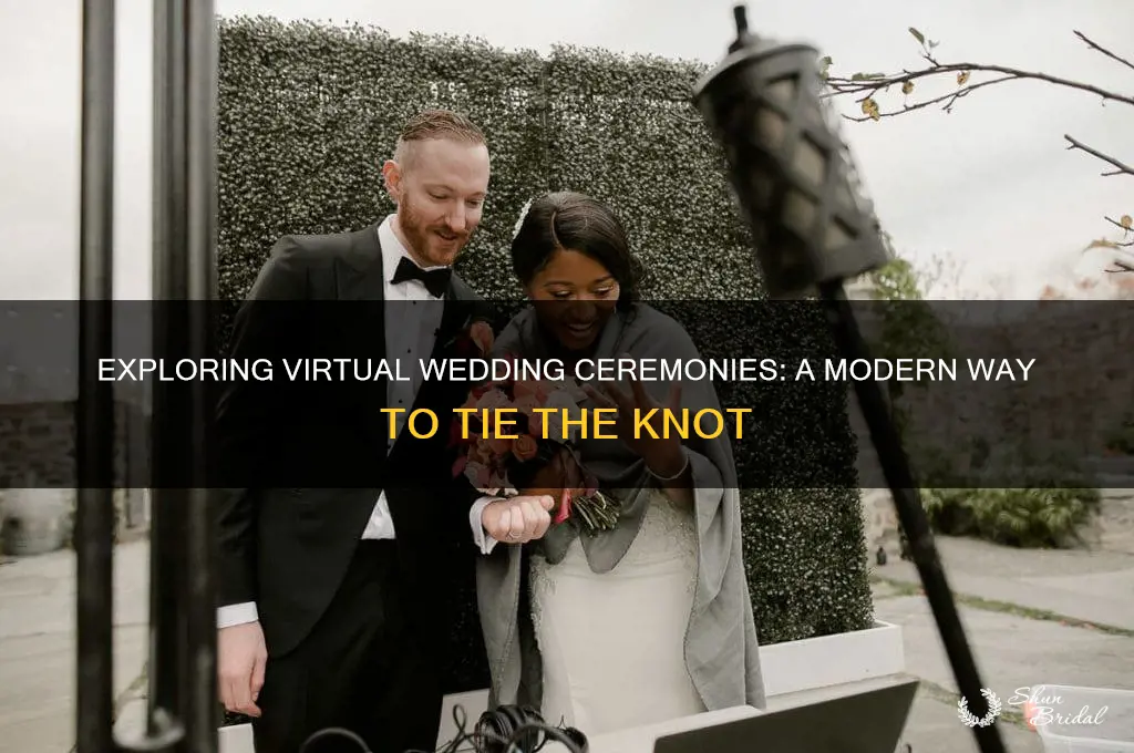 what is a virtual wedding ceremony