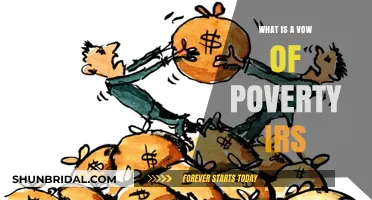 Understanding the Vow of Poverty and Its IRS Tax Implications