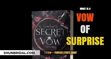 Unveiling the Mystery: Understanding the Vow of Surprise Tradition