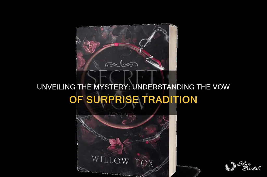 what is a vow of surprise