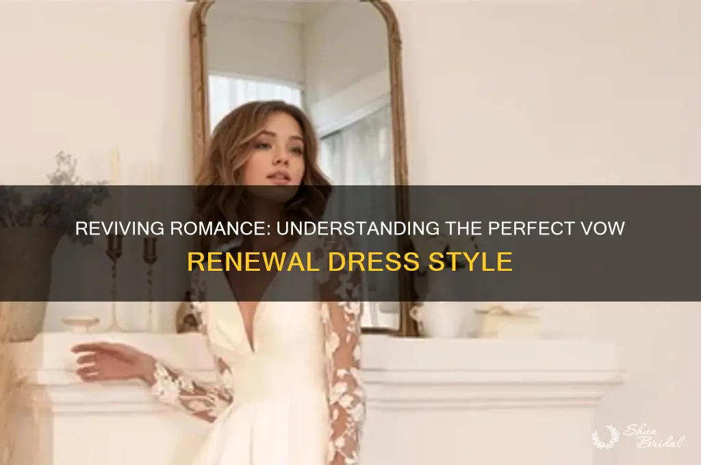 what is a vow renewal dress