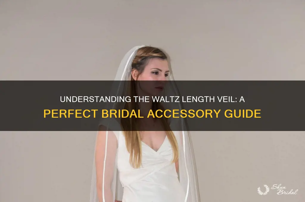 what is a waltz length veil