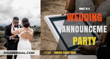Celebrating Love: Understanding the Joy of a Wedding Announcement Party