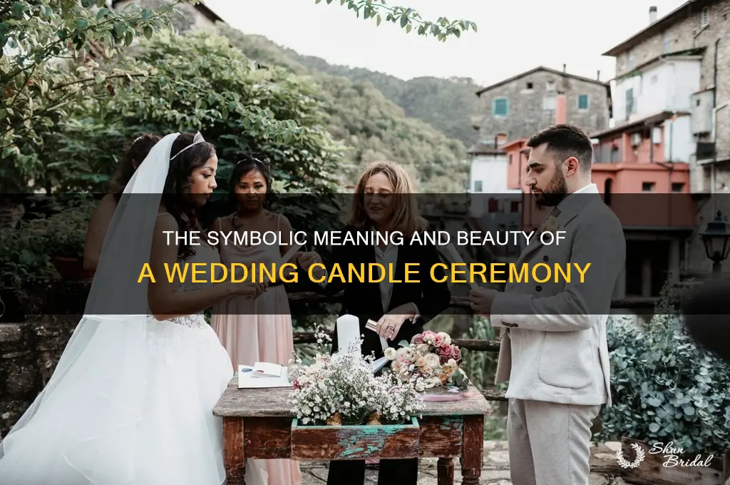 what is a wedding candle ceremony