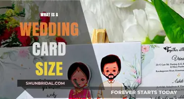 Choosing the Perfect Wedding Card Size: A Comprehensive Guide