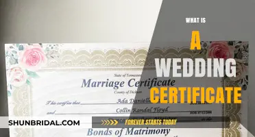 The Significance of a Wedding Certificate