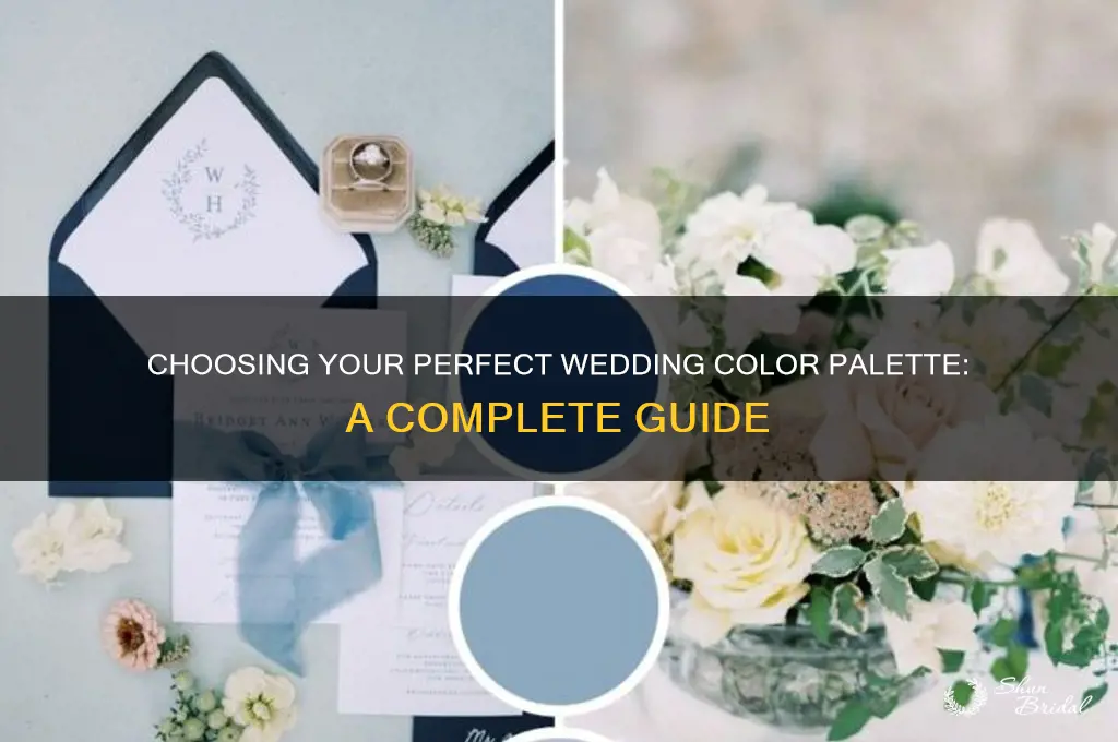 what is a wedding color palette