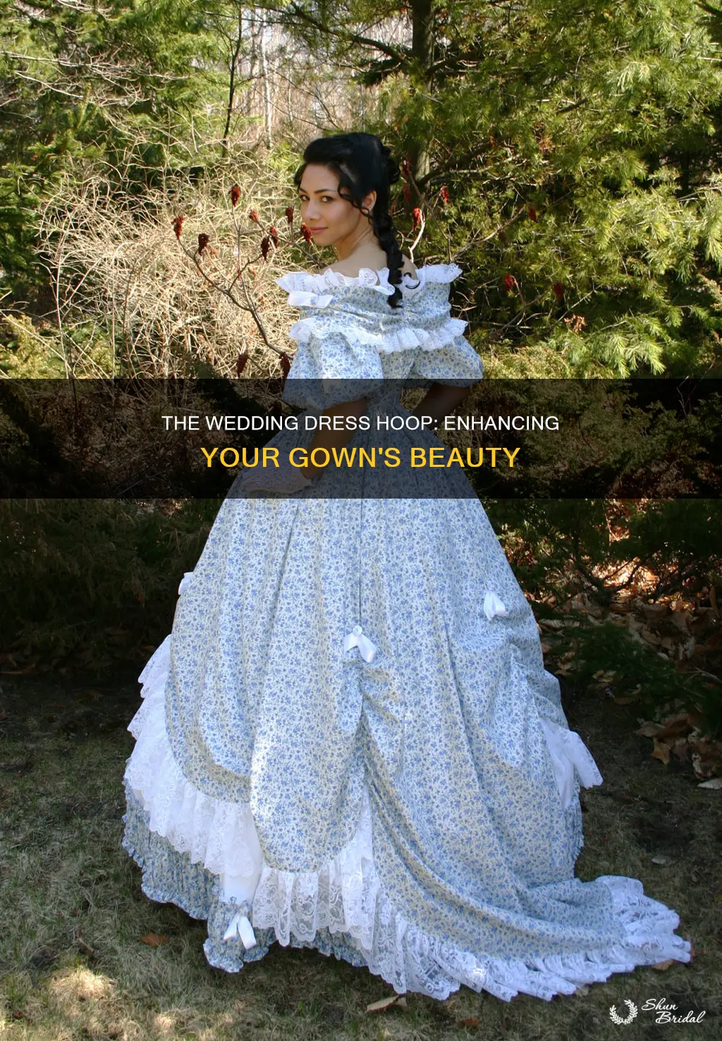what is a wedding dress hoop