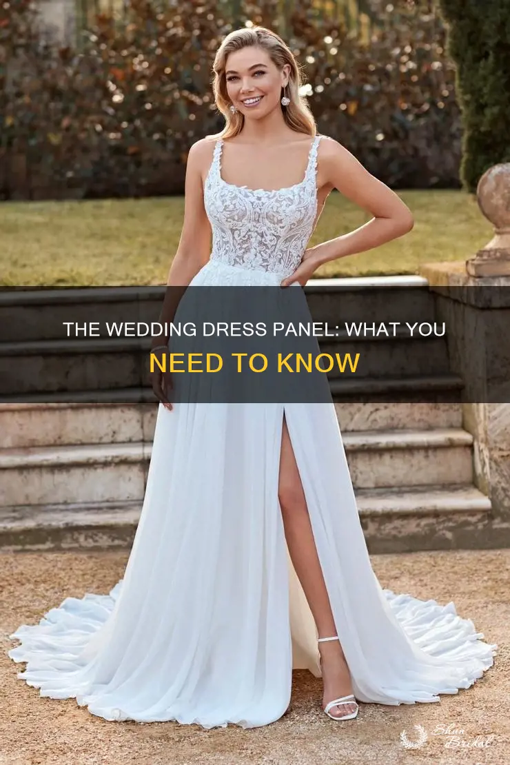 what is a wedding dress panel