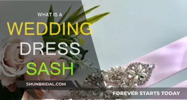 The Wedding Dress Sash: Enhancing Your Bridal Gown