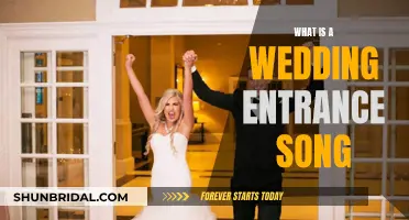 The Perfect Wedding Entrance Song: Setting the Tone