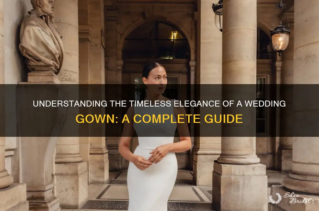 what is a wedding gown