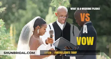 Wedding Pledges vs. Vows: Understanding the Key Differences and Meanings