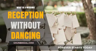 A Wedding Reception Without Dancing: Alternative Ideas