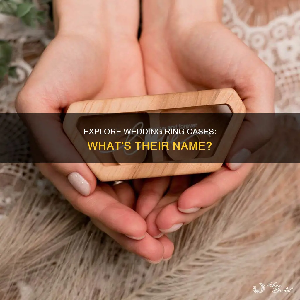 what is a wedding ring case called