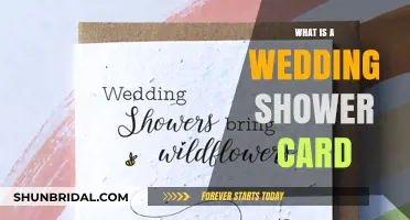 Understanding the Purpose and Etiquette of a Wedding Shower Card