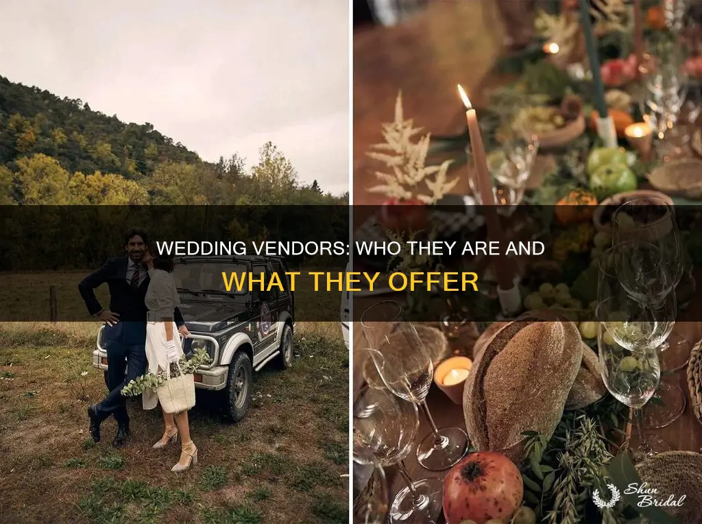 what is a wedding vendor