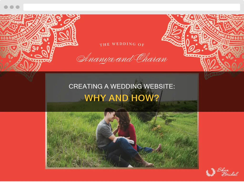 what is a wedding website used for