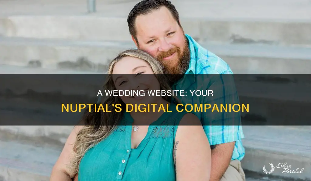 what is a wedding website