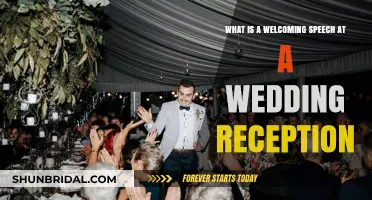Crafting a Warm Wedding Reception Welcome Speech