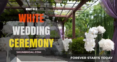 Understanding the Tradition and Meaning of a White Wedding Ceremony