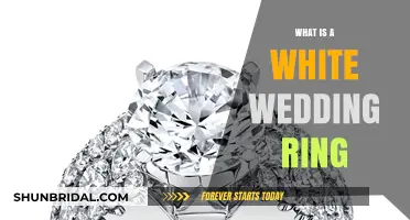 White Wedding Rings: Purity and Timeless Style