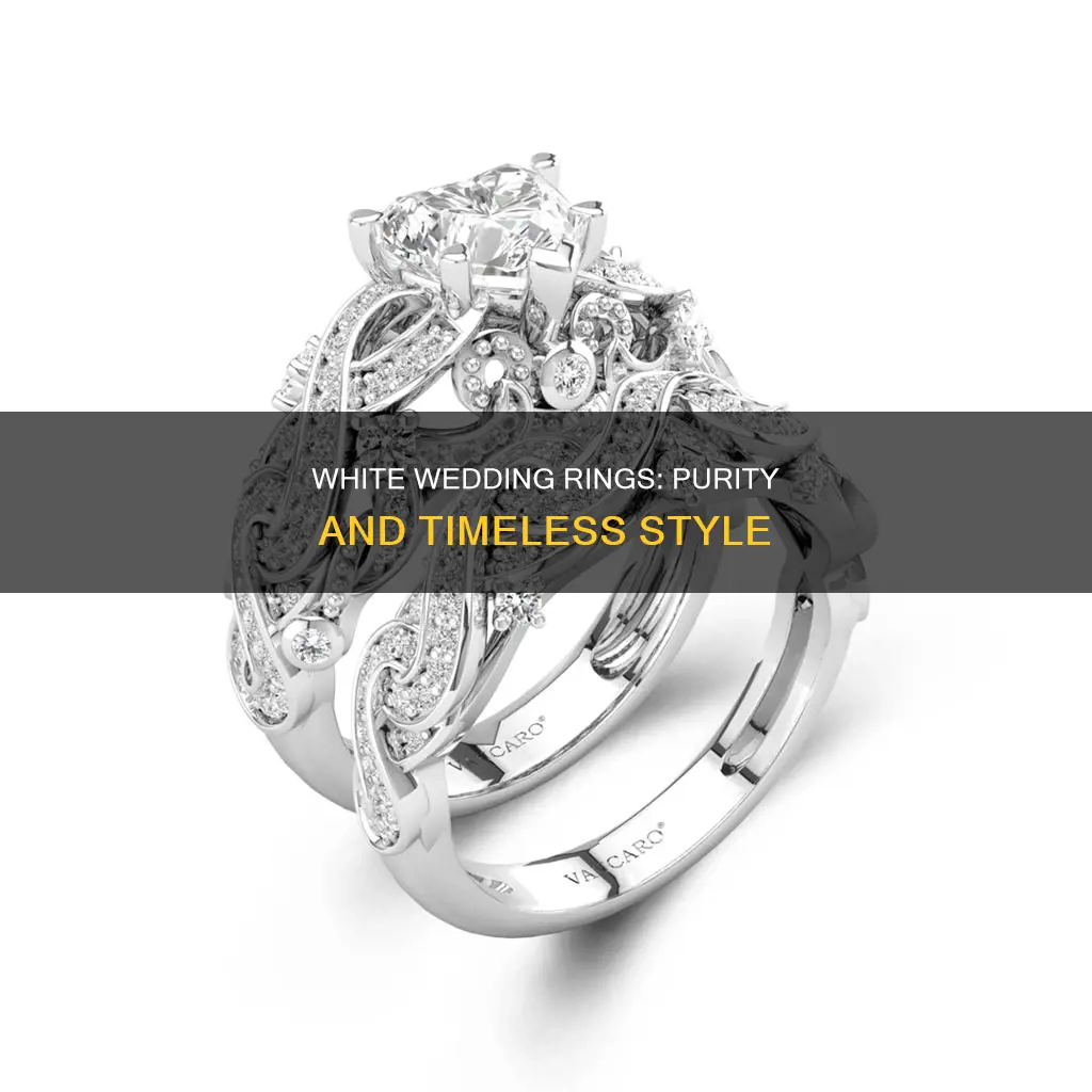 what is a white wedding ring