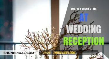 Wishing Tree Wedding Reception: A Unique Guest Book Idea
