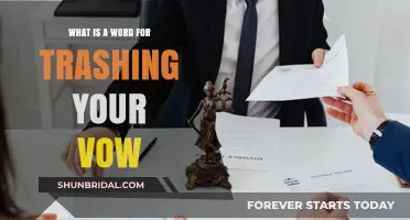 Breaking Promises: Exploring the Term for Renouncing Your Sacred Vow