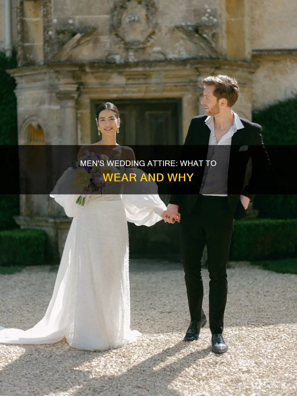 what is acceptable for wedding dress men