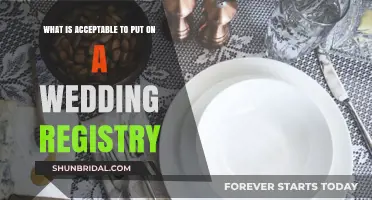 Wedding Registry: What to Include and Why