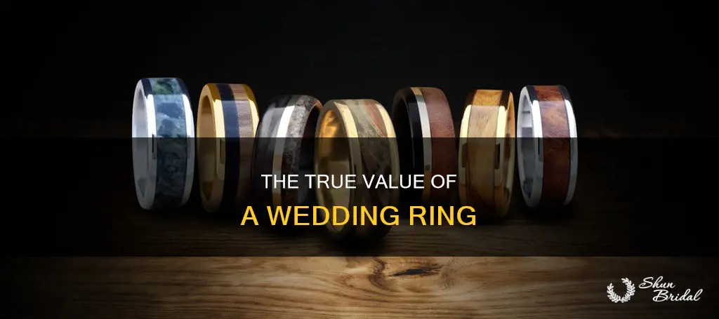 what is actually valuable for a wedding ring
