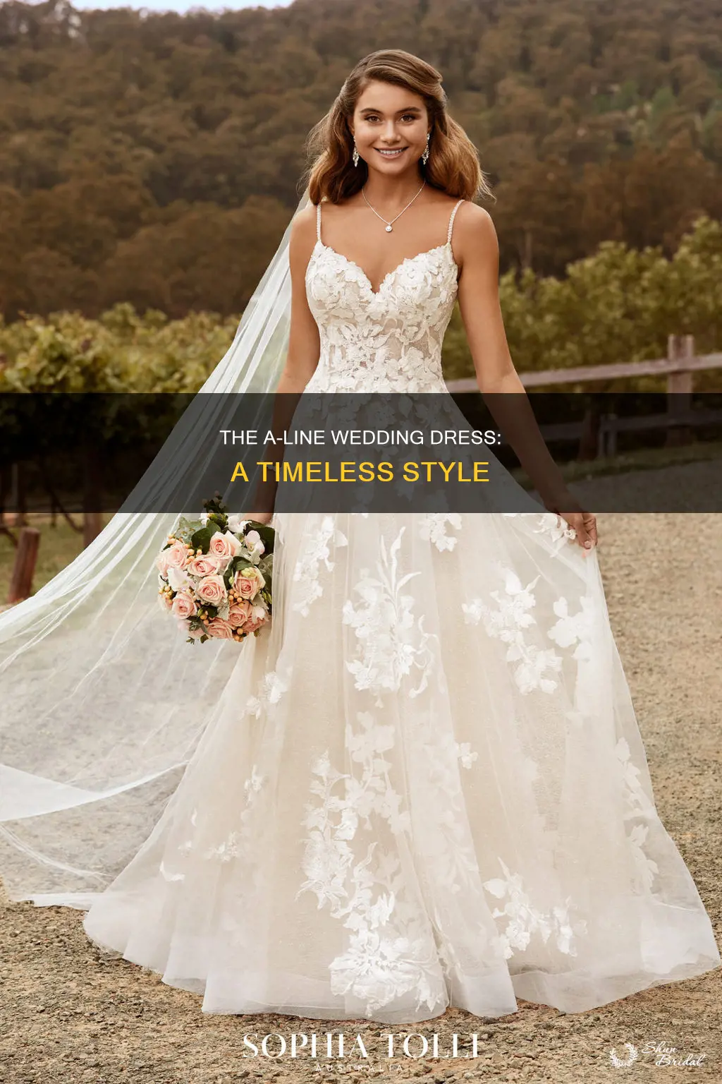 what is an a line wedding dress