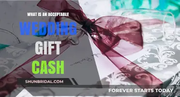 How Much Cash is an Appropriate Wedding Gift? A Guide