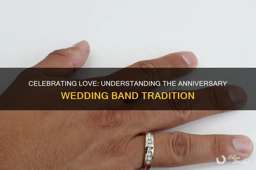 what is an anniversary wedding band