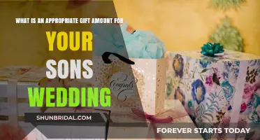 Thoughtful Wedding Gift Amounts for Your Son's Big Day