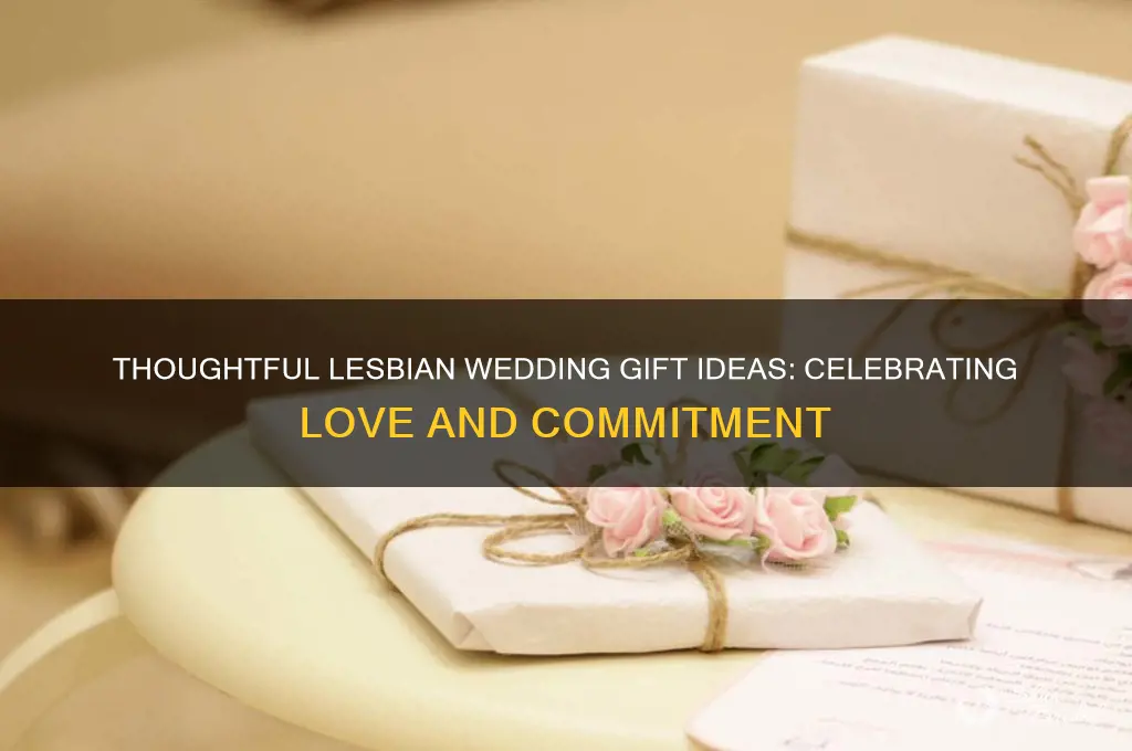 what is an appropriate gift for a lesbian wedding