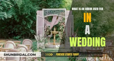 Arbors: A Wedding Focal Point and Backdrop