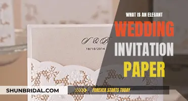 Choosing the Perfect Paper for Elegant Wedding Invites