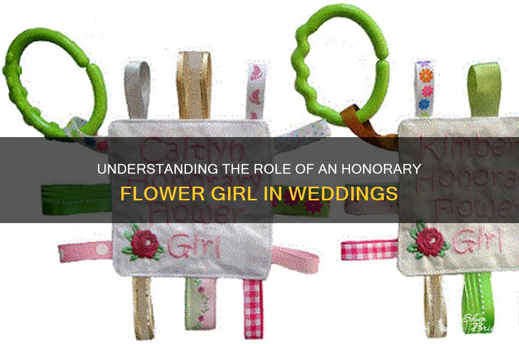 what is an honorary flower girl