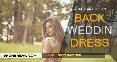 The Illusion Back Wedding Dress: A Bride's Dream