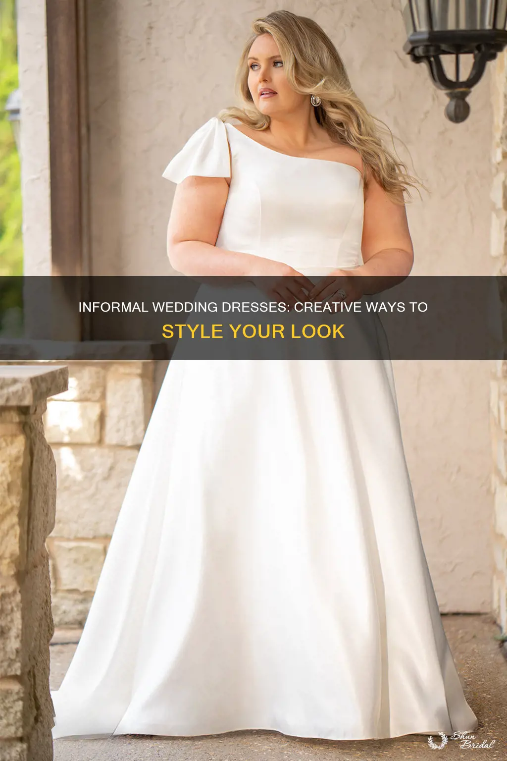 what is an informal wedding dress