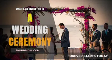 Understanding the Role and Meaning of Invocation in Wedding Ceremonies