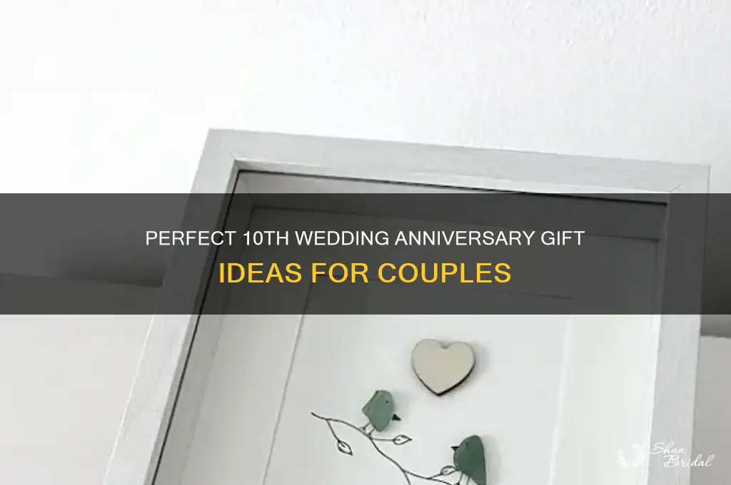 what is appropriate 10th wedding anniversary couples gift
