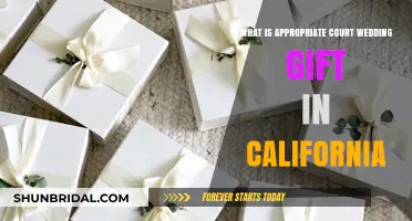 Thoughtful Court Wedding Gift Ideas for California Couples