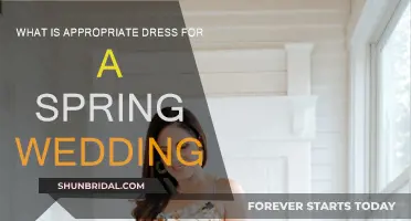 Spring Wedding Attire: Dressing for the Season