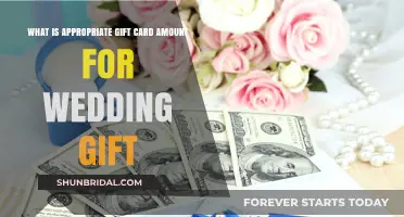 Perfect Wedding Gift Card Amount: Etiquette and Thoughtful Considerations
