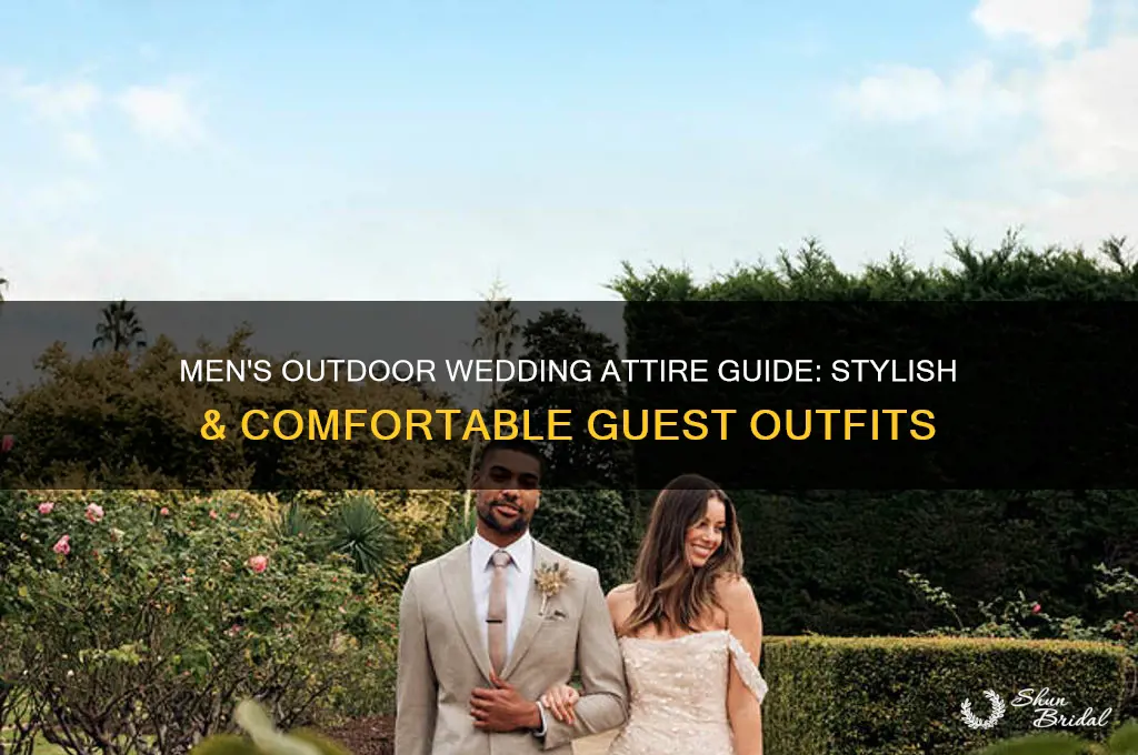 what is attire for outdoor weddings guest men